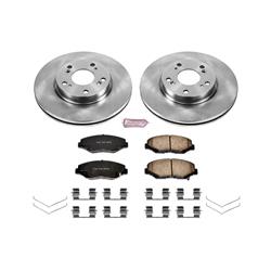 PowerStop Z17 Evolution Plus Stock Replacement Brake Kits for 2013-2017 ACCORD, 2013-2014 FIT, 2013 ILX - KOE6490