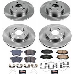 PowerStop Z17 Evolution Plus Stock Replacement Brake Kits for 2013-2017 ACCORD - KOE6491
