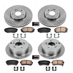 PowerStop Z17 Evolution Plus Stock Replacement Brake Kits for 2012-2016 SPORTAGE - KOE6511