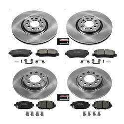 PowerStop Z17 Evolution Plus Stock Replacement Brake Kits for 2015-2017 200, 2014-2022 CHEROKEE - KOE6539