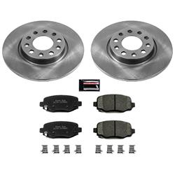 PowerStop Z17 Evolution Plus Stock Replacement Brake Kits for 2015-2017 200, 2014-2022 CHEROKEE - KOE6543