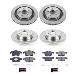 PowerStop Z17 Evolution Plus Stock Replacement Brake Kits for 2013-2016 FUSION, MKZ - KOE6556