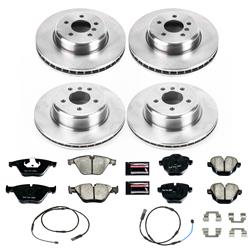 PowerStop Z17 Evolution Plus Stock Replacement Brake Kits for 2011 535I XDRIVE - KOE6582