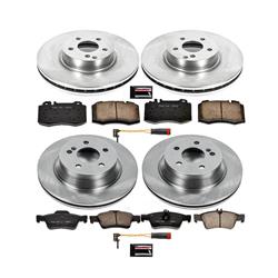 PowerStop Z17 Evolution Plus Stock Replacement Brake Kits for 2006 CLS500 - KOE6598