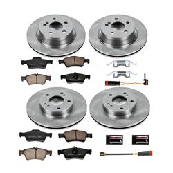 PowerStop Z17 Evolution Plus Stock Replacement Brake Kits for 2007-2011 CLS550 - KOE6602