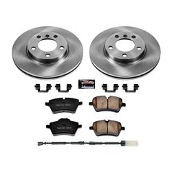 PowerStop Z17 Evolution Plus Stock Replacement Brake Kits for 2011-2016 COOPER COUNTRYMAN, 2013-2016 COOPER PACEMAN - KOE6662