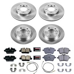 PowerStop Z17 Evolution Plus Stock Replacement Brake Kits for 2011-2016 COOPER COUNTRYMAN, 2013-2016 COOPER PACEMAN - KOE6663
