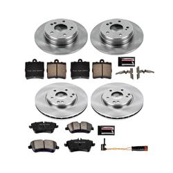 PowerStop Z17 Evolution Plus Stock Replacement Brake Kits for 2006-2008 SLK280, 2009-2011 SLK300 - KOE6703