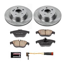 PowerStop Z17 Evolution Plus Stock Replacement Brake Kits for 2013-2015 GLK250, 2010-2015 GLK350 - KOE6715