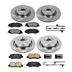 PowerStop Z17 Evolution Plus Stock Replacement Brake Kits for 2010 LR4 - KOE6720