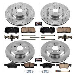 PowerStop Z17 Evolution Plus Stock Replacement Brake Kits for 2012-2013 S350 - KOE6757