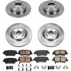 PowerStop Z17 Evolution Plus Stock Replacement Brake Kits for 2012-2017 AZERA - KOE6765