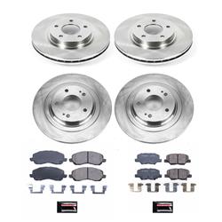 PowerStop Z17 Evolution Plus Stock Replacement Brake Kits for 2014-2018 OUTLANDER, 2013-2020 OUTLANDER SPORT - KOE6796