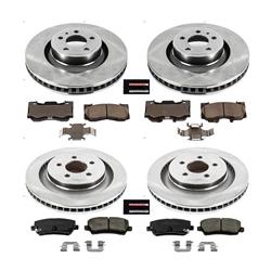 PowerStop Z17 Evolution Plus Stock Replacement Brake Kits for 2015-2020 MUSTANG - KOE6805