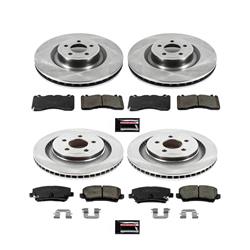 PowerStop Z17 Evolution Plus Stock Replacement Brake Kits for 2015-2023 MUSTANG - KOE6810
