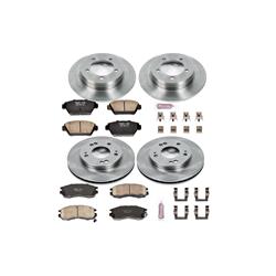 PowerStop Z17 Evolution Plus Stock Replacement Brake Kits for 1990-1994 ECLIPSE, LASER, TALON - KOE682