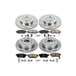 PowerStop Z17 Evolution Plus Stock Replacement Brake Kits for 1999-2000 CIVIC - KOE691