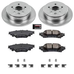 PowerStop Z17 Evolution Plus Stock Replacement Brake Kits for 2014-2015 IS250 - KOE6930