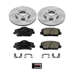 PowerStop Z17 Evolution Plus Stock Replacement Brake Kits for 2014-2016 FORTE KOUP, FORTE5 - KOE6935
