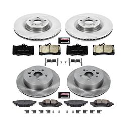 PowerStop Z17 Evolution Plus Stock Replacement Brake Kits for 2014-2015 IS350 - KOE6947