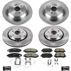 PowerStop Z17 Evolution Plus Stock Replacement Brake Kits for 2014-2016 MDX - KOE6956