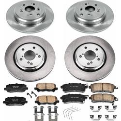 PowerStop Z17 Evolution Plus Stock Replacement Brake Kits for 2015-2017 ODYSSEY - KOE6958