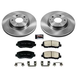 PowerStop Z17 Evolution Plus Stock Replacement Brake Kits for 2013-2015 CX-5 - KOE6967