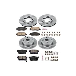 PowerStop Z17 Evolution Plus Stock Replacement Brake Kits for 1991-1997 ACCORD, 1997 CL - KOE698