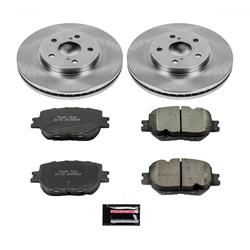 PowerStop Z17 Evolution Plus Stock Replacement Brake Kits for 2014-2015 IS250 - KOE6990