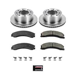 PowerStop Z17 Evolution Plus Stock Replacement Brake Kits for 2015-2019 SIERRA 2500 HD, SILVERADO 2500 HD, 2016-2019 SUBURBAN 3500 HD - KOE6993