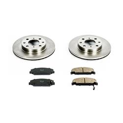 PowerStop Z17 Evolution Plus Stock Replacement Brake Kits for 1990-2000 CIVIC, 1993-1997 CIVIC DEL SOL, 1990-1991 CRX - KOE699