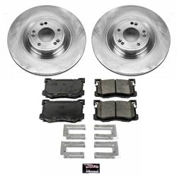 PowerStop Z17 Evolution Plus Stock Replacement Brake Kits for 2015-2016 GENESIS, 2016-2017 K900 - KOE7030