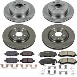 PowerStop Z17 Evolution Plus Stock Replacement Brake Kits for 2014-2019 ROGUE - KOE7033