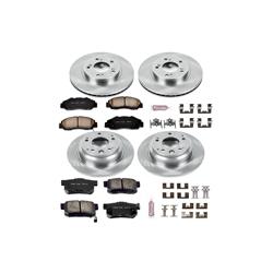 PowerStop Z17 Evolution Plus Stock Replacement Brake Kits for 1996-1999 OASIS, 1995-1998 ODYSSEY, 1996-1998 RL - KOE705