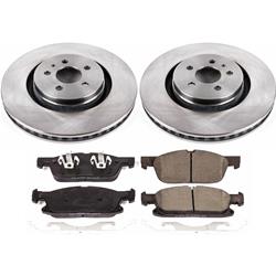 PowerStop Z17 Evolution Plus Stock Replacement Brake Kits for 2015-2021 EDGE, 2016-2018 MKX, 2019-2021 NAUTILUS - KOE7143