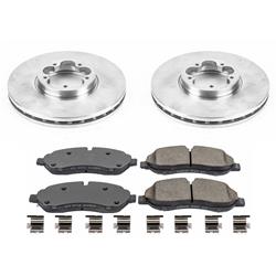 PowerStop Z17 Evolution Plus Stock Replacement Brake Kits for 2015-2019 TRANSIT-150, TRANSIT-250, TRANSIT-350 - KOE7150