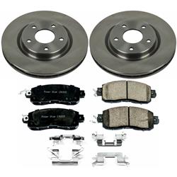 PowerStop Z17 Evolution Plus Stock Replacement Brake Kits for 2014-2017 LEAF - KOE7215