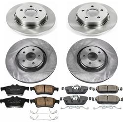 PowerStop Z17 Evolution Plus Stock Replacement Brake Kits for 2014-2018 FOCUS - KOE7233