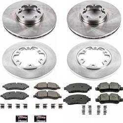 PowerStop Z17 Evolution Plus Stock Replacement Brake Kits for 2015-2019 TRANSIT-350 HD - KOE7234