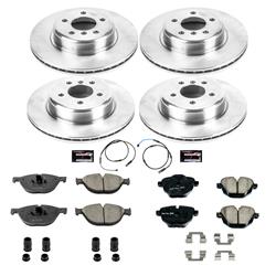 PowerStop Z17 Evolution Plus Stock Replacement Brake Kits for 2012-2013 528I - KOE7236