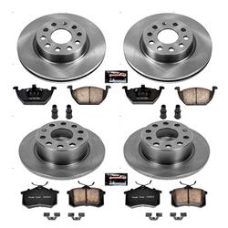 PowerStop Z17 Evolution Plus Stock Replacement Brake Kits for 2013-2015 JETTA - KOE7242
