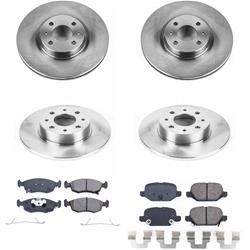 PowerStop Z17 Evolution Plus Stock Replacement Brake Kits for 2013-2019 500 - KOE7245