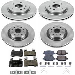 PowerStop Z17 Evolution Plus Stock Replacement Brake Kits for 2016-2018 CT6 - KOE7292