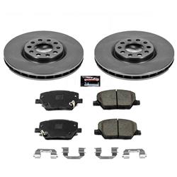 PowerStop Z17 Evolution Plus Stock Replacement Brake Kits for 2016-2021 500X, 2017-2022 COMPASS, 2015-2023 RENEGADE - KOE7299