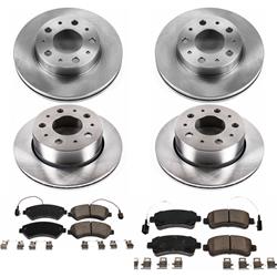 PowerStop Z17 Evolution Plus Stock Replacement Brake Kits for 2014-2015 PROMASTER 1500, PROMASTER 2500, PROMASTER 3500 - KOE7304