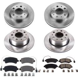 PowerStop Z17 Evolution Plus Stock Replacement Brake Kits for 2016-2021 PROMASTER 3500, PROMASTER 2500, 2015-2021 PROMASTER 1500 - KOE7305