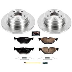 PowerStop Z17 Evolution Plus Stock Replacement Brake Kits for 1989 525I, 535I - KOE7336
