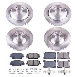 PowerStop Z17 Evolution Plus Stock Replacement Brake Kits for 2012-2016 EQUUS, 2015-2017 K900 - KOE7342