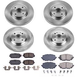 PowerStop Z17 Evolution Plus Stock Replacement Brake Kits for 2017-2020 124 SPIDER, 2016-2024 MX-5 MIATA - KOE7359