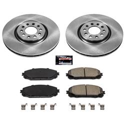 PowerStop Z17 Evolution Plus Stock Replacement Brake Kits for 2016-2023 CHEROKEE - KOE7414